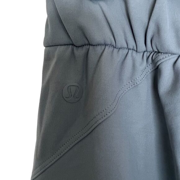 Lululemon Rhino Gray Keep Moving High Rise Luxtreme Full Length Pants Size 10 - Picture 7 of 12
